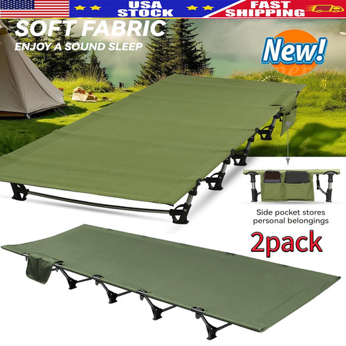 Camping cot ultralight - 2x, cot,